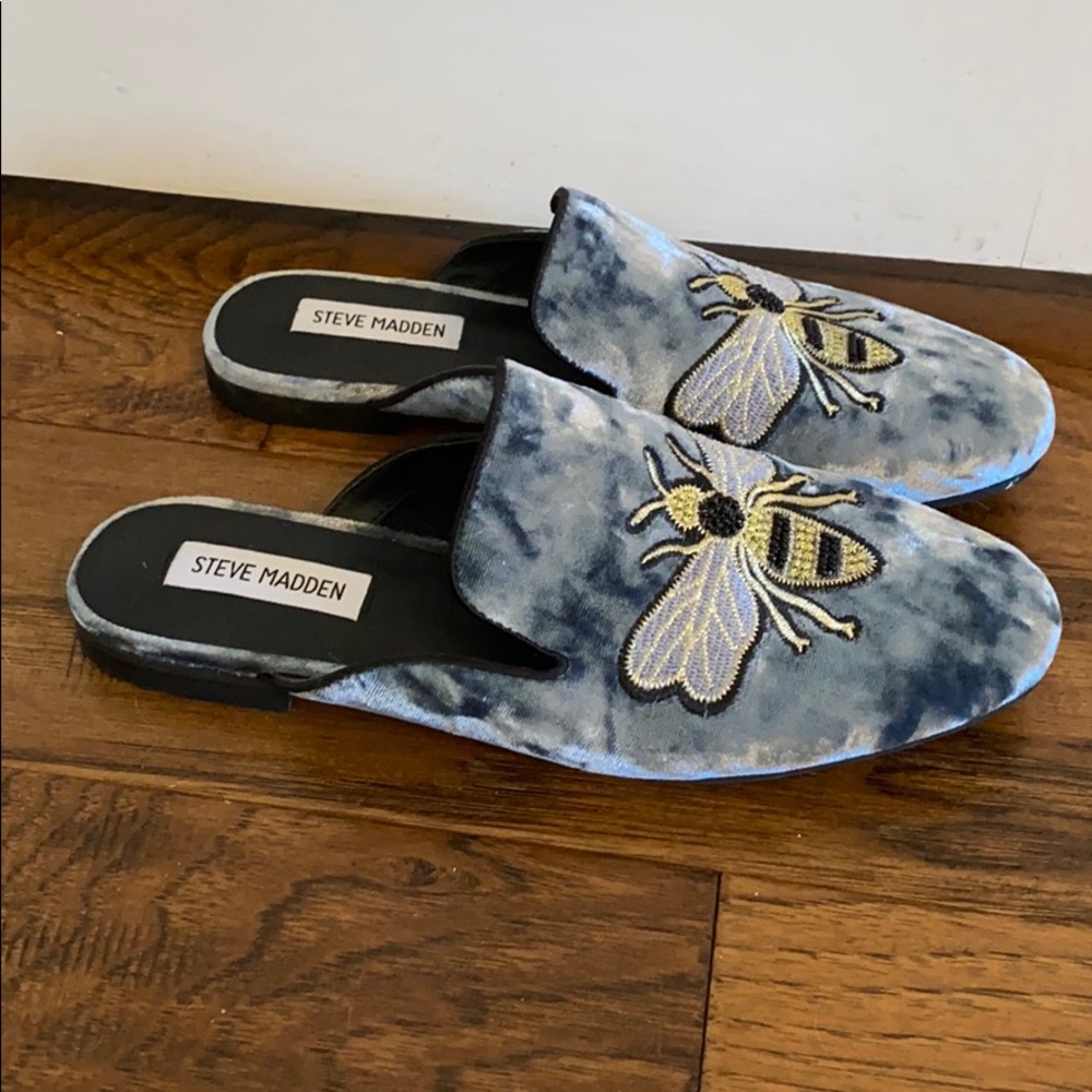 Steve Madden bumble bee mules